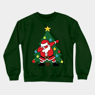 Dabbing santa Crewneck Sweatshirt